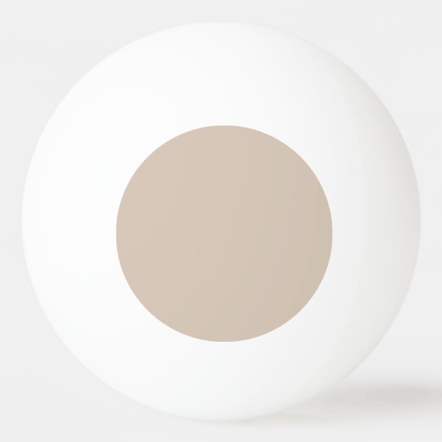 Trend Colour Soft Taupe Ping Pong Ball (Front)