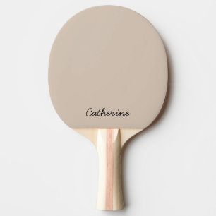 Trend Colour Soft Taupe Ping Pong Paddle