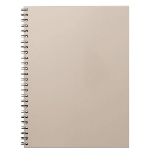 Trend Colour - Soft Taupe Solid Notebook