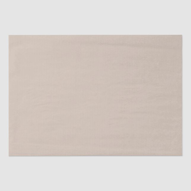 Trend Colour - Soft Taupe Tissue Paper (Front)