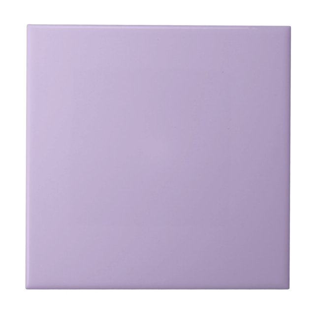 Trend Colour - Soft Violet Ceramic Tile (Front)