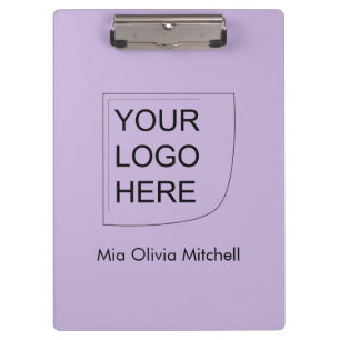 Trend Colour Soft Violet - Logo Clipboard