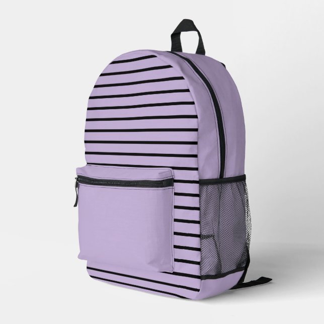 Trend Colour Soft Violet  Print Cut Sew Bag (Back Corner Right)