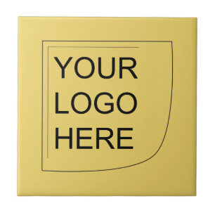 Trend Colour  Soft Yellow - Logo Ceramic Tile