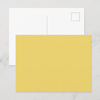 Trend Colour - Soft Yellow Solid Postcard