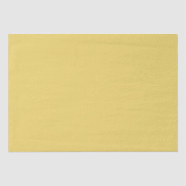 Trend Colour - Soft Yellow Tissue Paper (Front)