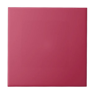 Trend Colour - Vibrant Magenta Deco Ceramic Tile