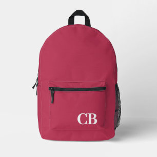 Trend Colour Vibrant Magenta Monogram Backpack