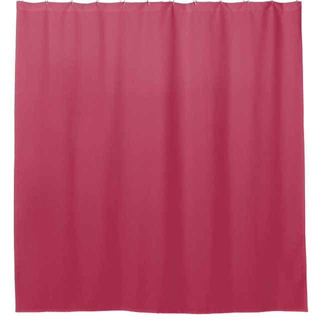 Trend Colour - Vibrant Magenta Shower Curtain (Front)