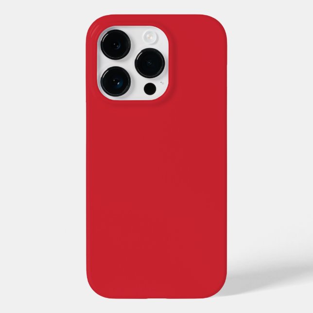 Trend Colour - Vibrant Red Case-Mate iPhone Case (Back)