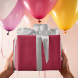 Trend Colour Warm Pink Wrapping Paper Sheet