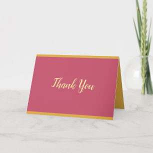 Trend Colours Hand Script Thank You Text Template