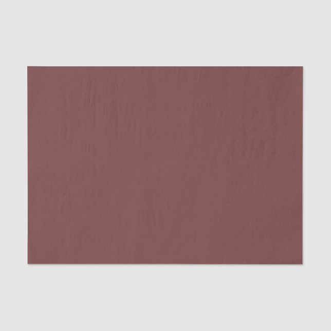 Trend Colours - Mahogany Brown Colour - Solid Tissue Paper (Front)