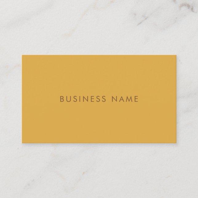 Trend Colours Modern Company Minimalist Elegant To Business Card (Front)