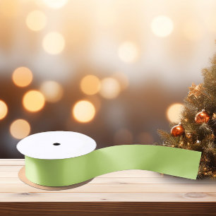 Trend Colours - Spring Green Colour - Solid Satin Ribbon