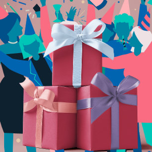 Trend Colours - Vibrant Magenta Colour - Solid Wrapping Paper Sheet