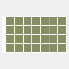 Trend Couleur Rouge Vert Solide Couleur Étiquettes