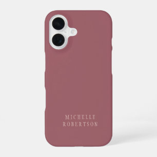 Trend Rose Dust Gold Creative Unique Classical iPhone 16 Case