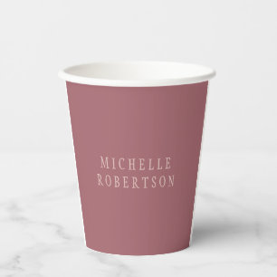Trend Rose Dust Gold Creative Unique Classical Paper Cups