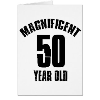 50 Year Old Birthday Cards, Photocards, Invitations & More