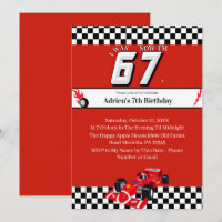 Trending 6 7 Meme | Race Car Boy Racing Birthday