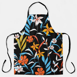 Trending abstract seamless pattern with colorful t apron