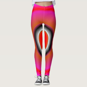 Trending Abstrait rose Leggings
