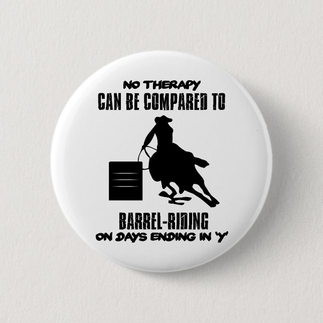Trending Barrel-riding designs 2 Inch Round Button (Front)