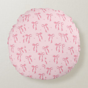 Trending Bow Round Pillow – Chic & Cozy Decorative