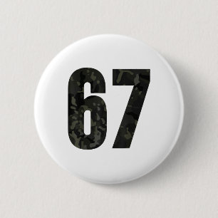 Trending Gen Alpha Six Seven 6 7 Meme Cam Multi Ca 2 Inch Round Button