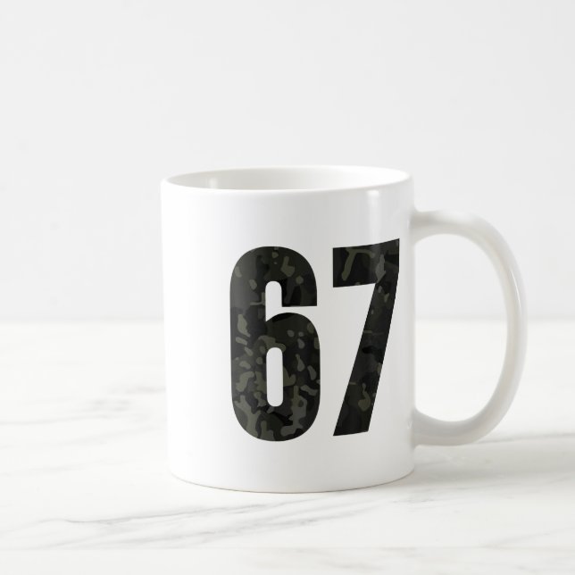 Trending Gen Alpha Six Seven 6 7 Meme Cam Multi Ca Coffee Mug (Right)