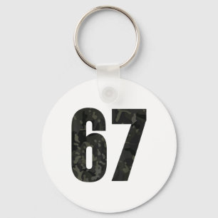 Trending Gen Alpha Six Seven 6 7 Meme Cam Multi Ca Keychain