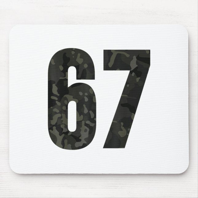 Trending Gen Alpha Six Seven 6 7 Meme Cam Multi Ca Mouse Pad (Front)