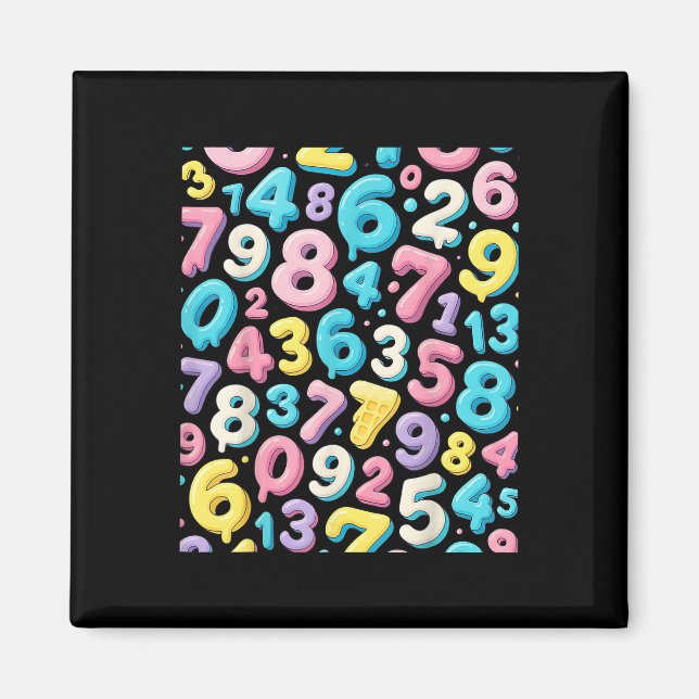 Trending Gen Z Alpha Six Seven 6 7 _8  Magnet (Front)