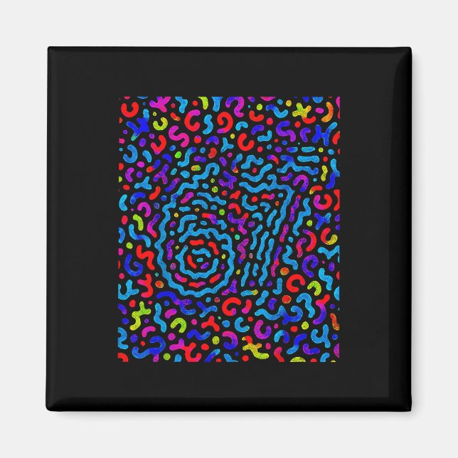 Trending Gen Z Alpha Six Seven 6 7 _9  Magnet (Front)
