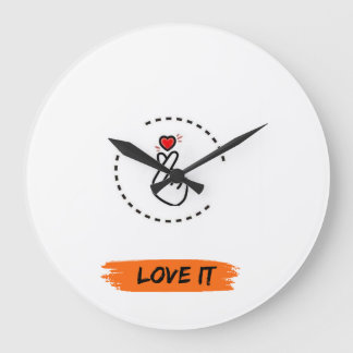 Trending love it smart home decor watch  large clock