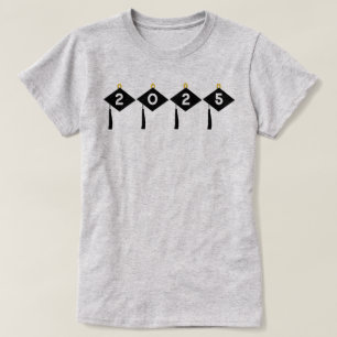 Trendy 2025 Graduation T-Shirt