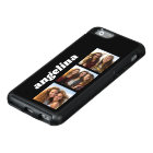 Trendy 3 Photos and Name - Can Change Black