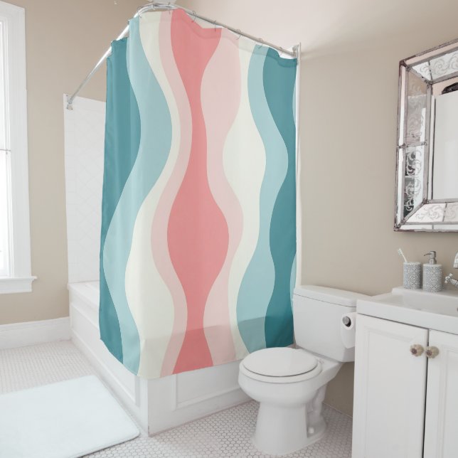 Trendy Abstract Blush Pink Mint Collection (In Situ)
