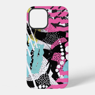 Trendy Abstract Coloured iPhone 12 Case