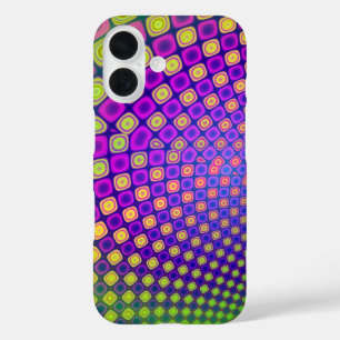 Trendy abstract patterns iPhone case