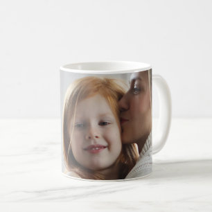 Trendy Add Your Selfie Photo Custom Coffee Mug