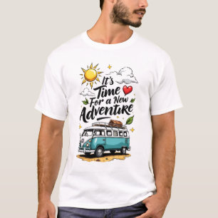 Trendy Adventure Quote Typography T-Shirt
