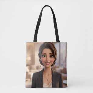 Trendy Aesthetic Everyday Canvas Tote Bag