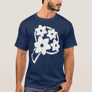 Trendy Aesthetic Wedding Bride Bouquet Flowers  T-Shirt