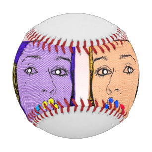 Trendy and Colourful Baseball