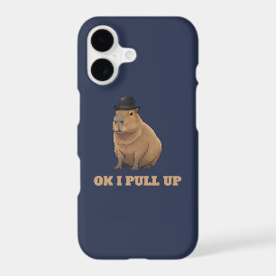 Trendy and funny Capybara meme design