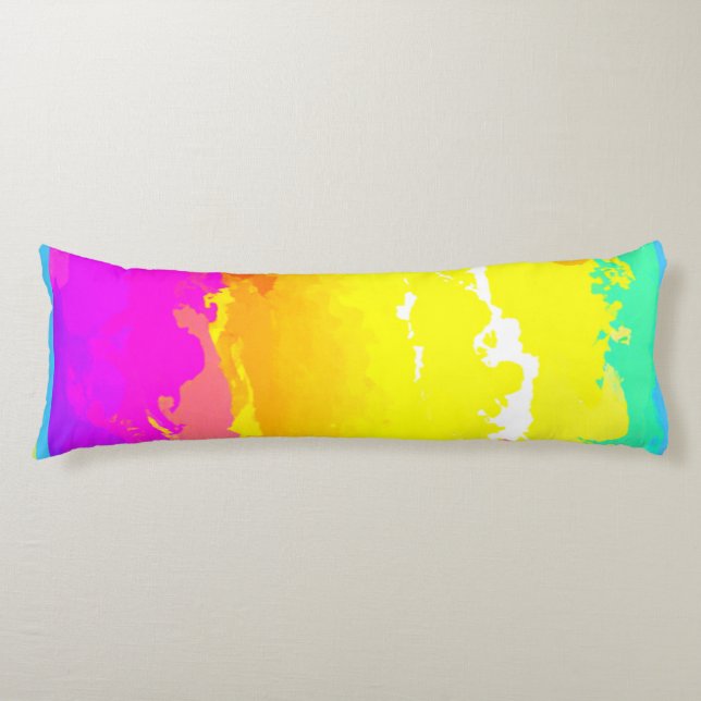 Trendy and Timeless Clouds Patterns Art Body Pillow (Front)