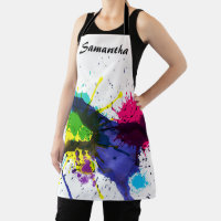 Trendy Artist Paint Splash Personalised