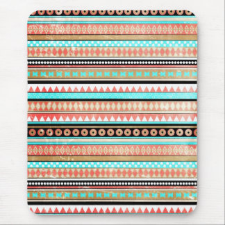 Trendy aztec mouse pad